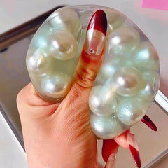 Quick - rebound water - textured bubble - like pearl - pearlescent handmade ball