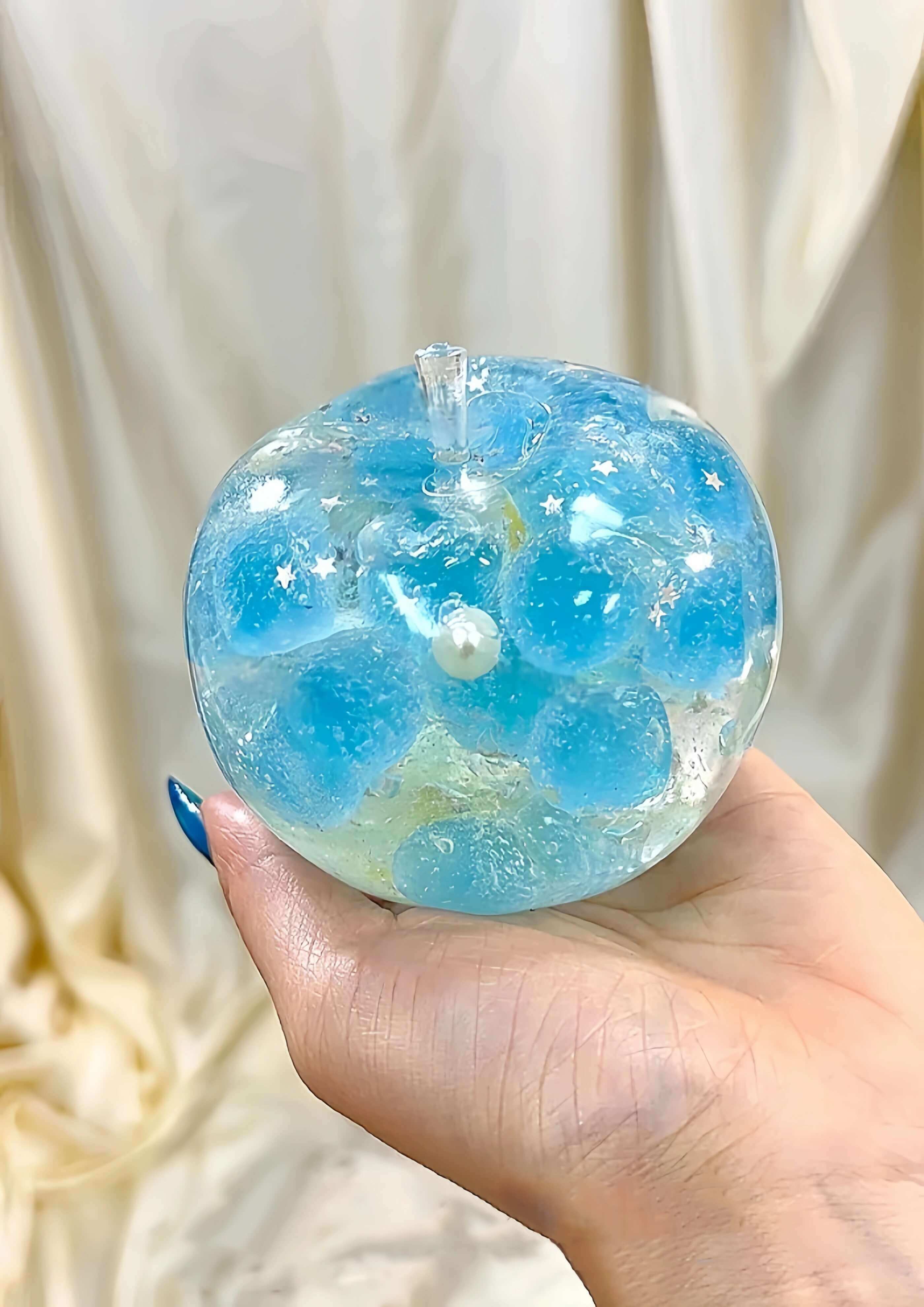 Crystal Big Apple Series – Moldable Non-Rebound Jelly Cream Ball