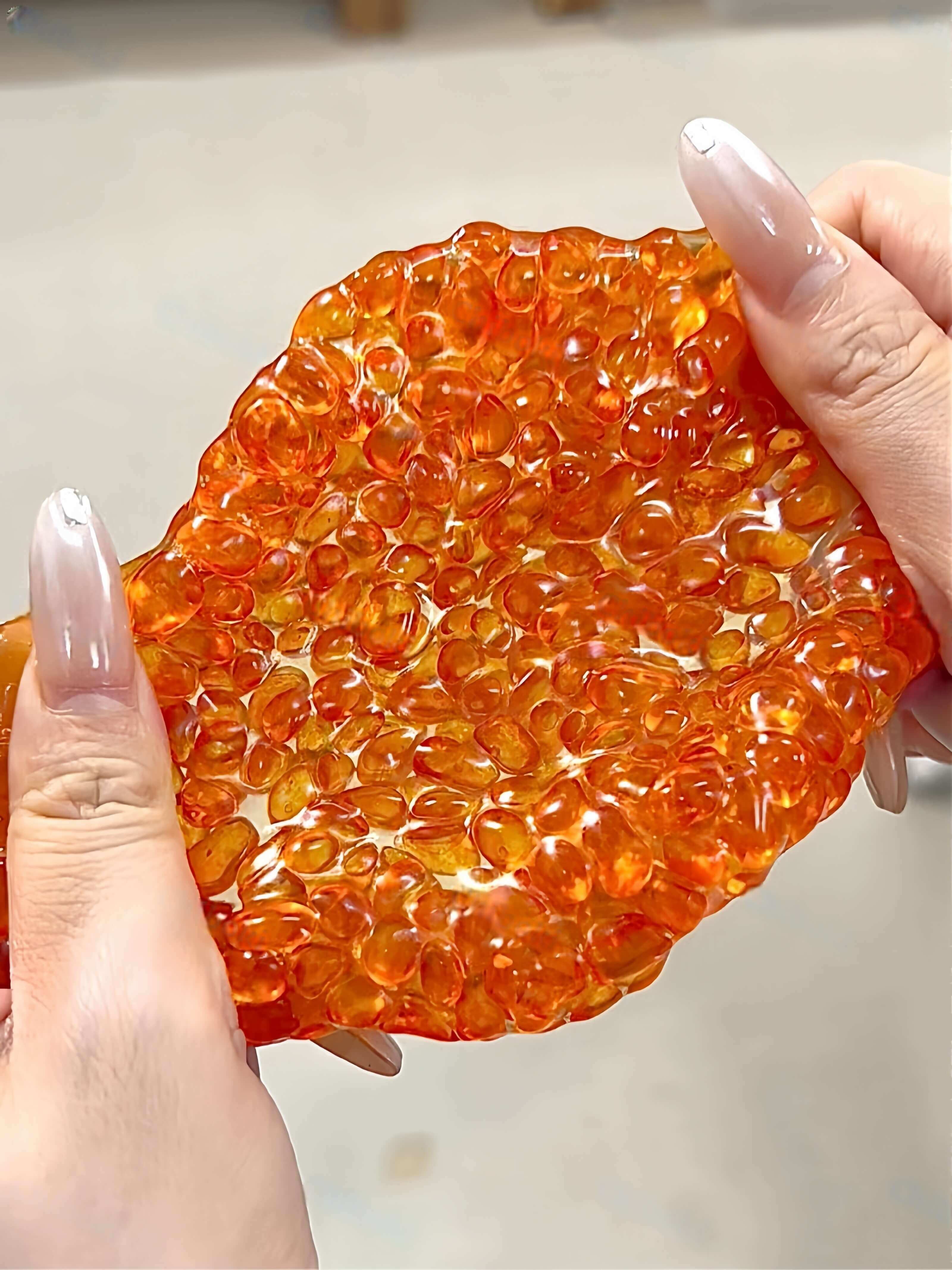 Orange Juice Crushed Ice Jumbo Ball