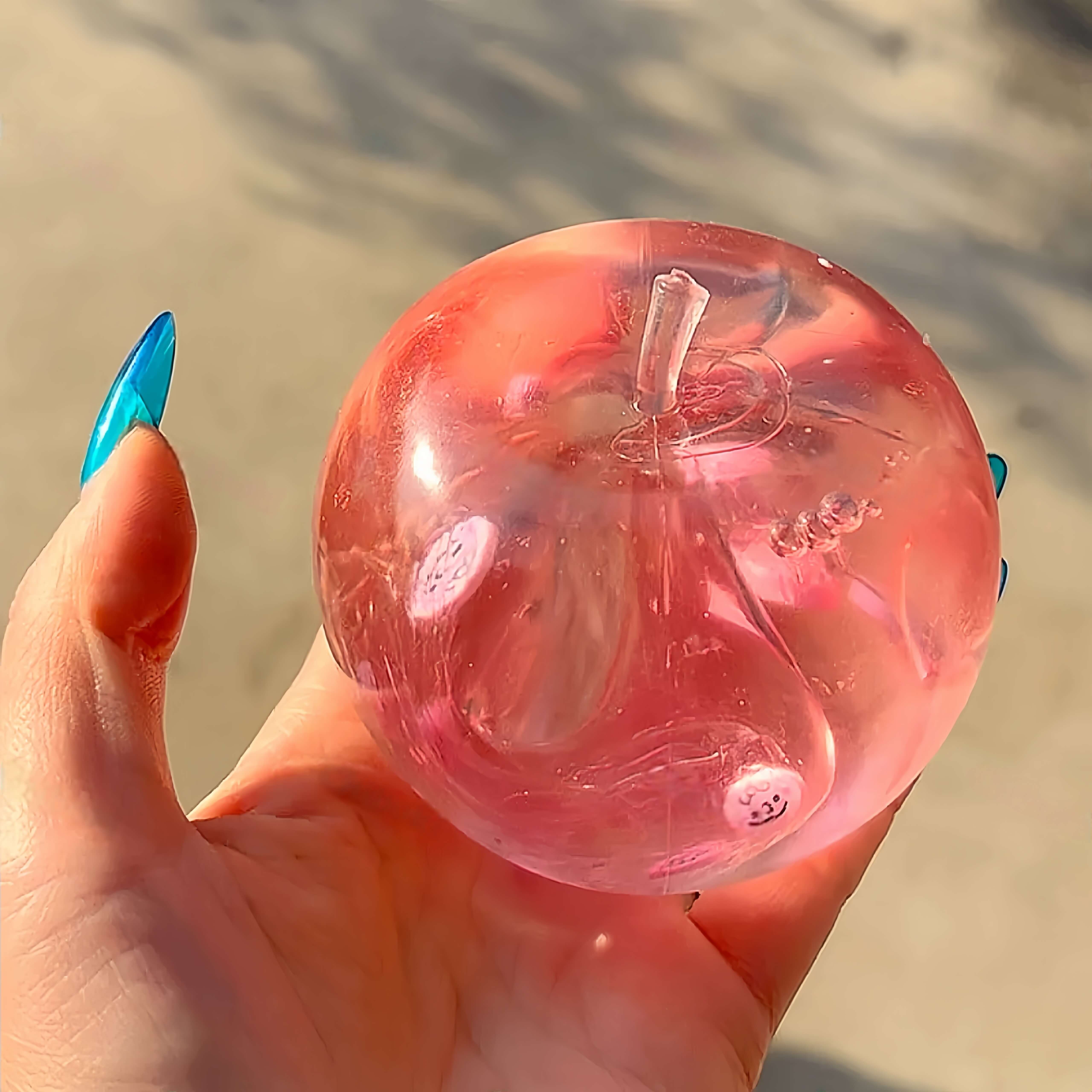 Crystal Big Apple Series – Moldable Non-Rebound Jelly Cream Ball