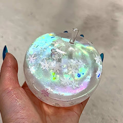 Crystal Big Apple Series – Moldable Non-Rebound Jelly Cream Ball