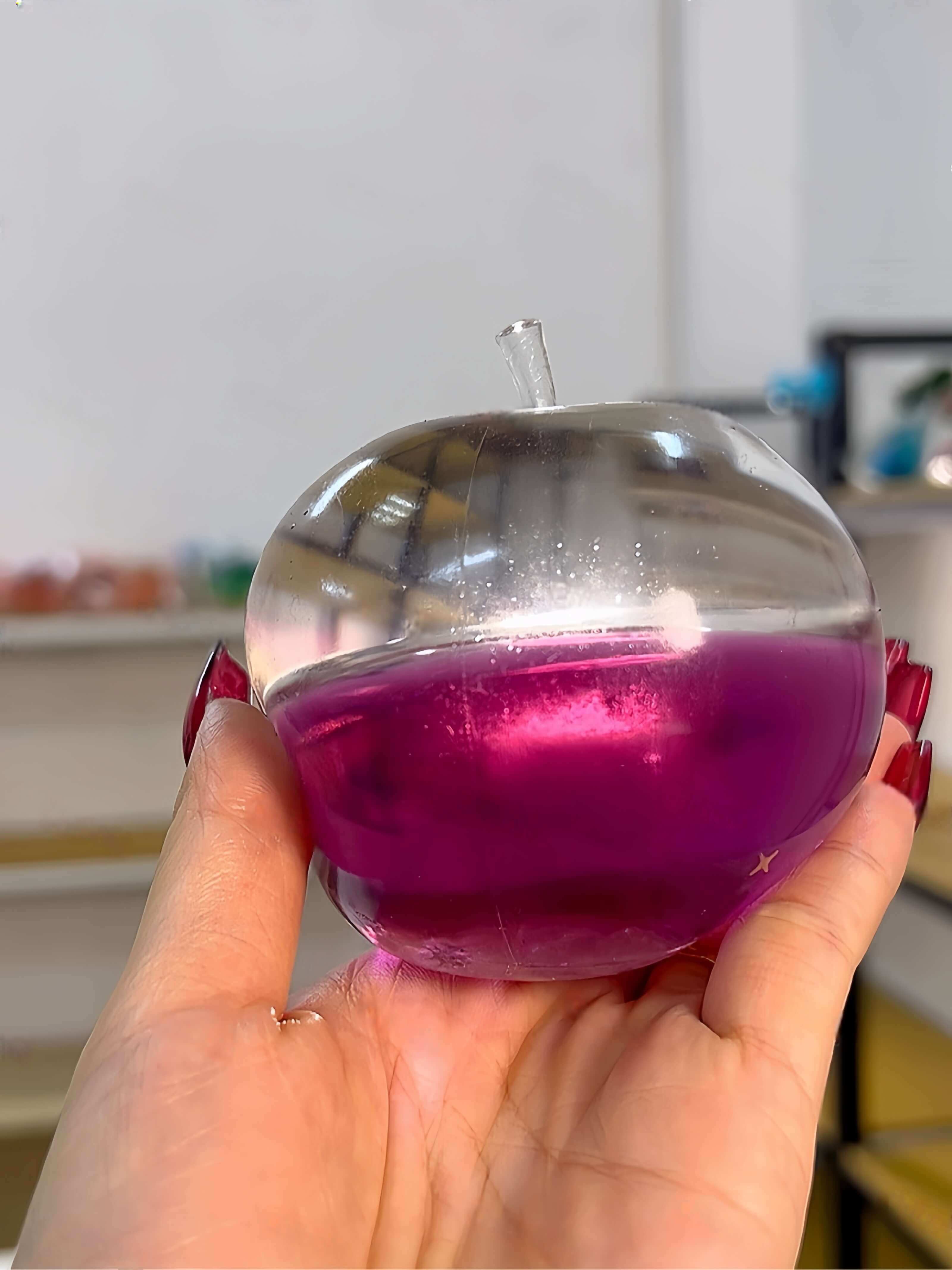 Crystal Big Apple Series – Moldable Non-Rebound Jelly Cream Ball
