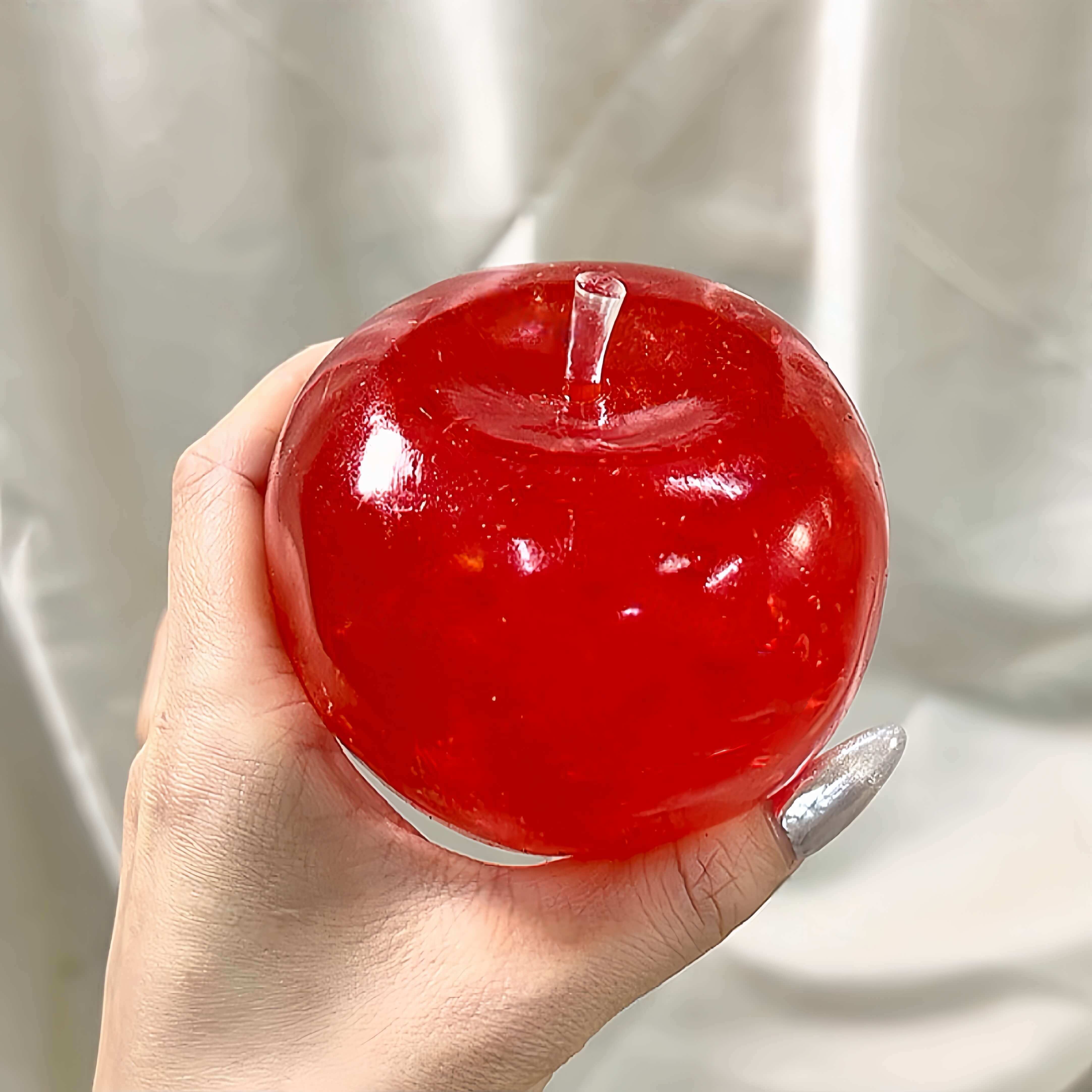 Crystal Big Apple Series – Moldable Non-Rebound Jelly Cream Ball