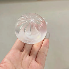 Chocolate Steamed Bun Handcrafted Silicone Stress Relief Squishy Toy - lovesquishy