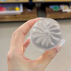 Chocolate Steamed Bun Handcrafted Silicone Stress Relief Squishy Toy - lovesquishy
