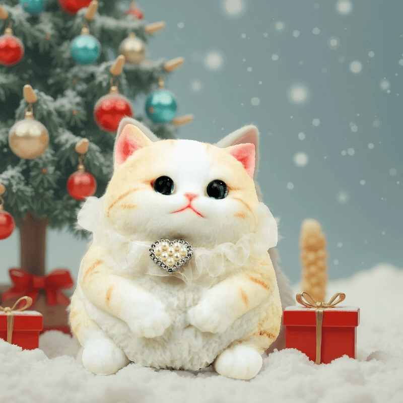 Chubby Cat Handcrafted Silicone Stress Relief Squishy Toy - lovesquishy