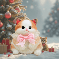 Chubby Cat Handcrafted Silicone Stress Relief Squishy Toy - lovesquishy