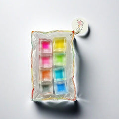 Dreamy Multicolor Ice Cubes Handcrafted Silicone Stress Relief Squishy Toy - lovesquishy
