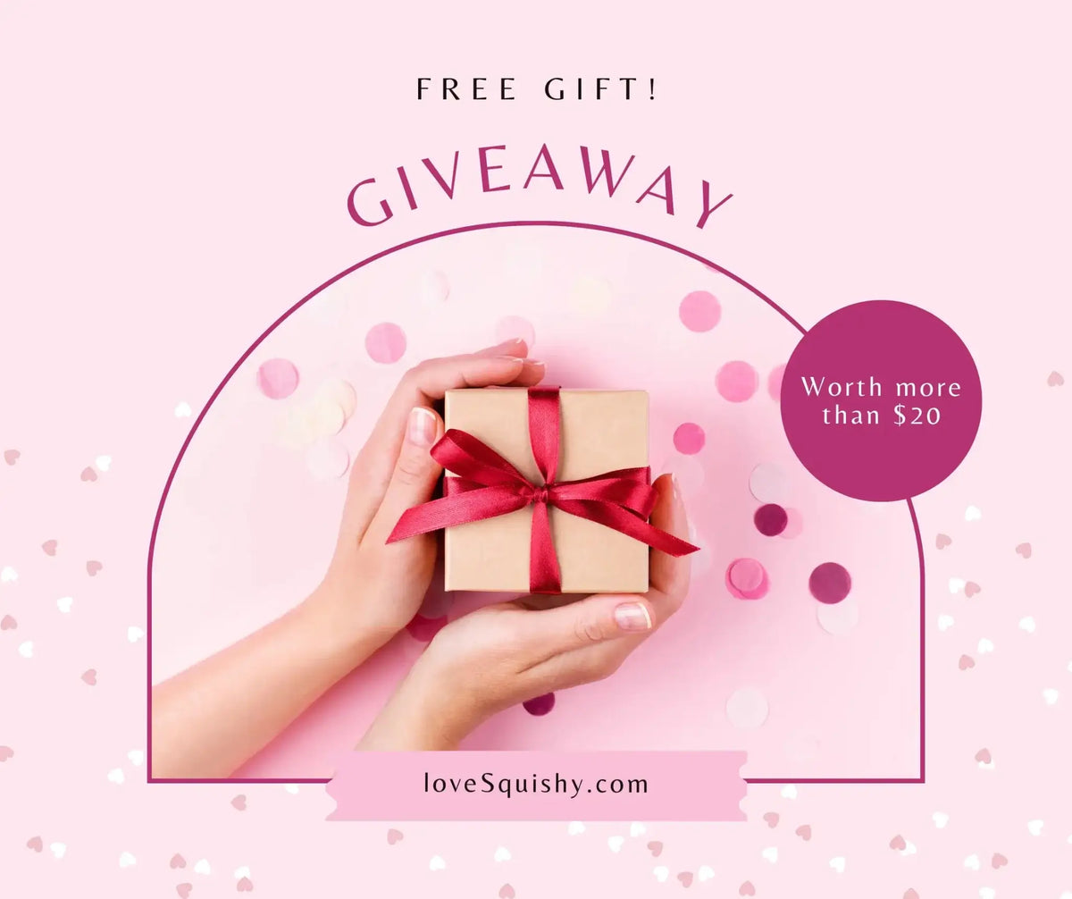 Free gift : Get a random blind box gift worth $20 when your order exceeds $l50 - lovesquishy