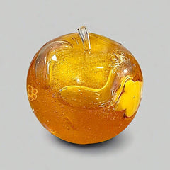Honeycomb Honey Jar Apple Handmade Squishy Ball - lovesquishy