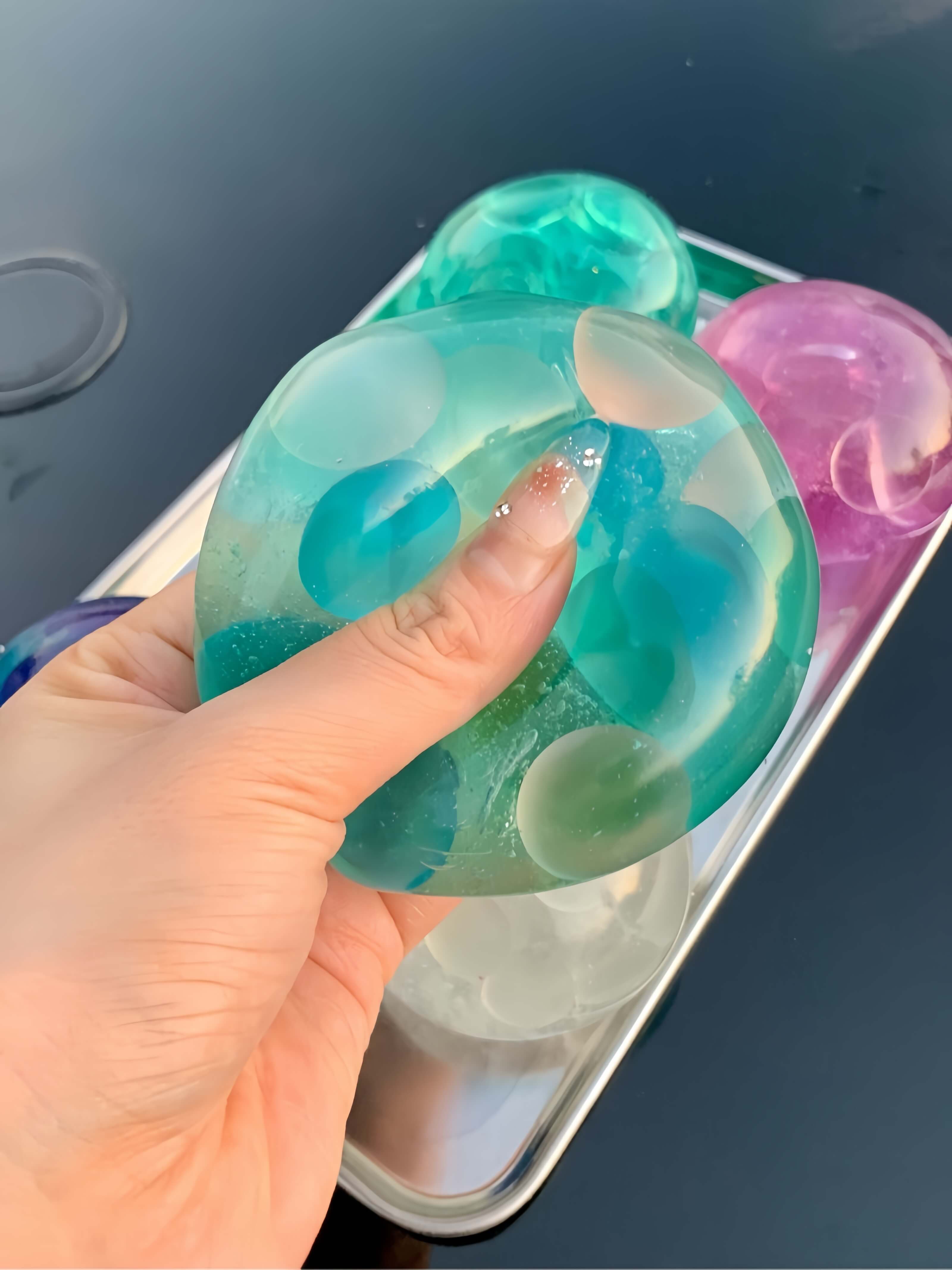 Original Jade-Inspired Handmade Ball