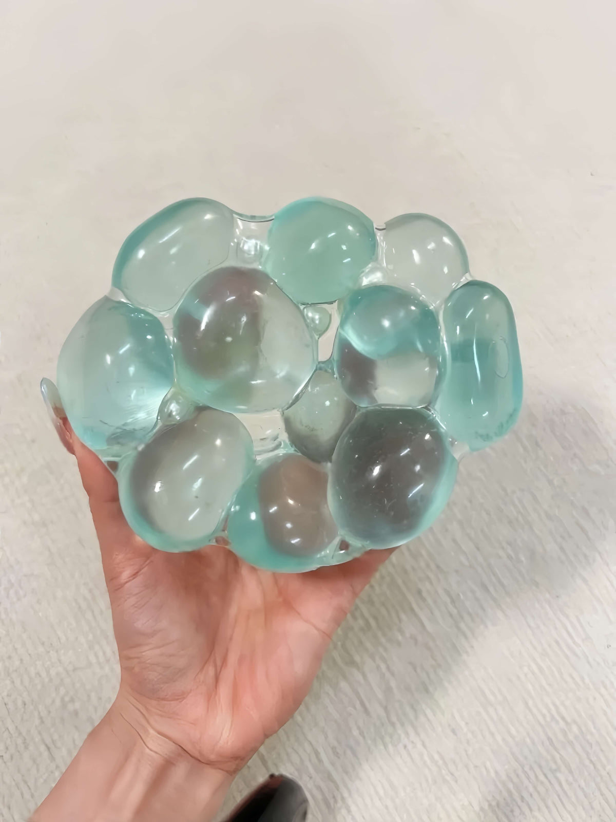 Jumbo Crystal Bead Squishy - Rainbow & Candy Colors - lovesquishy