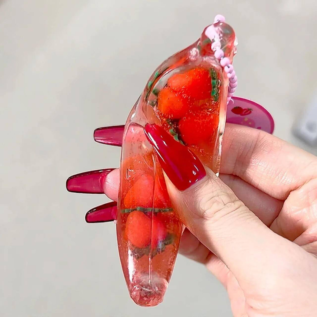 Mini Banana Squishy - Fruity Jam & Iced Delights - lovesquishy