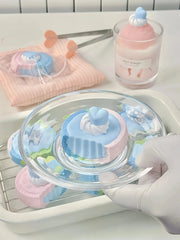 Monet's Garden Scone Squishy: Artistic Dessert Relief - lovesquishy