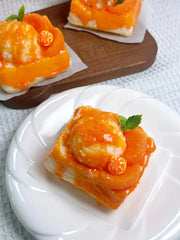 Orange C Toast Squishy: Citrus Comfort Toy - lovesquishy