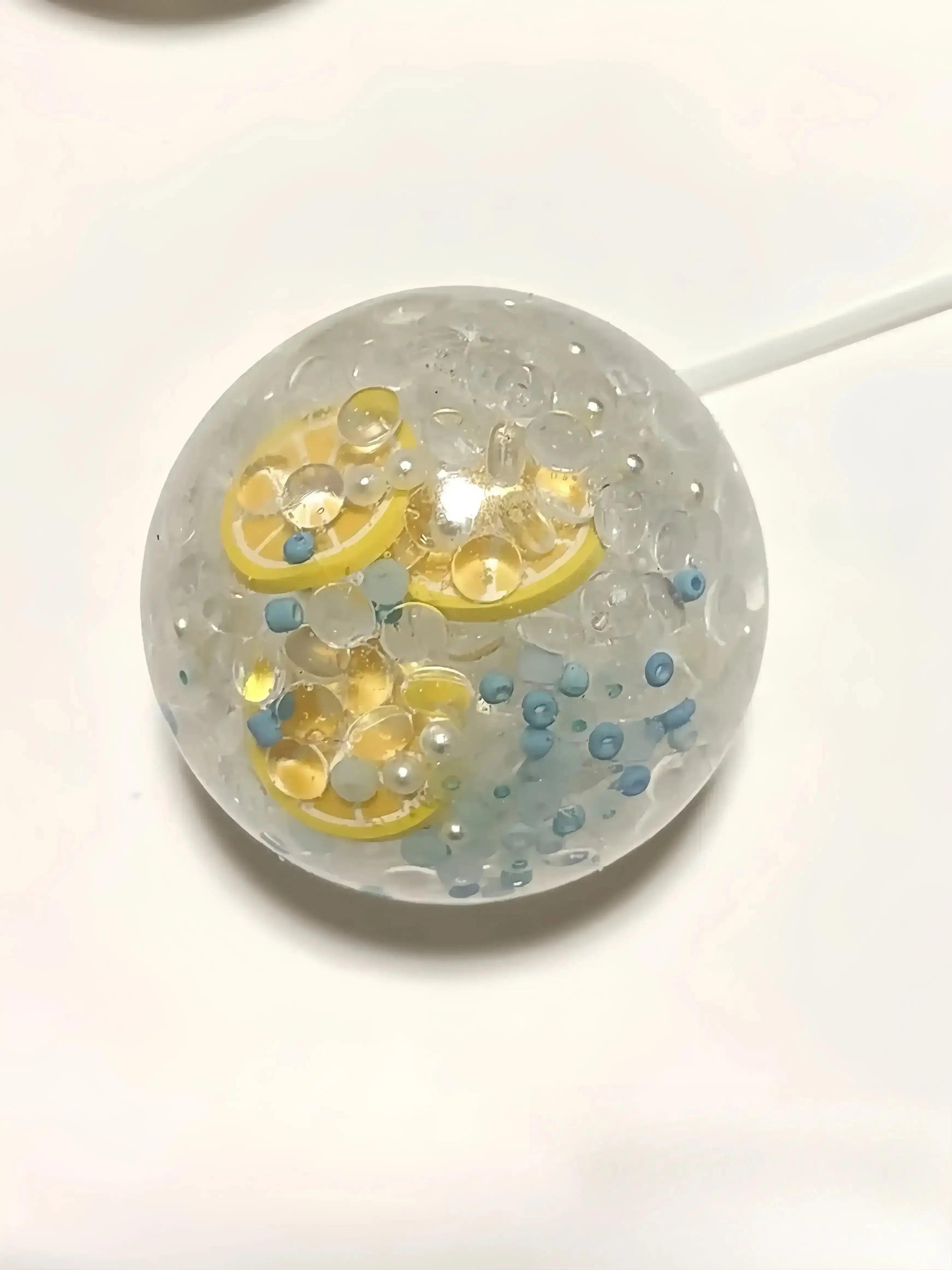 Sea Salt Lemonade Squishy - Refreshing Handcrafted Squeeze - lovesquishy