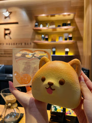Shiba Inu Toast Squishy: Slow - Rising Dog Dessert - lovesquishy