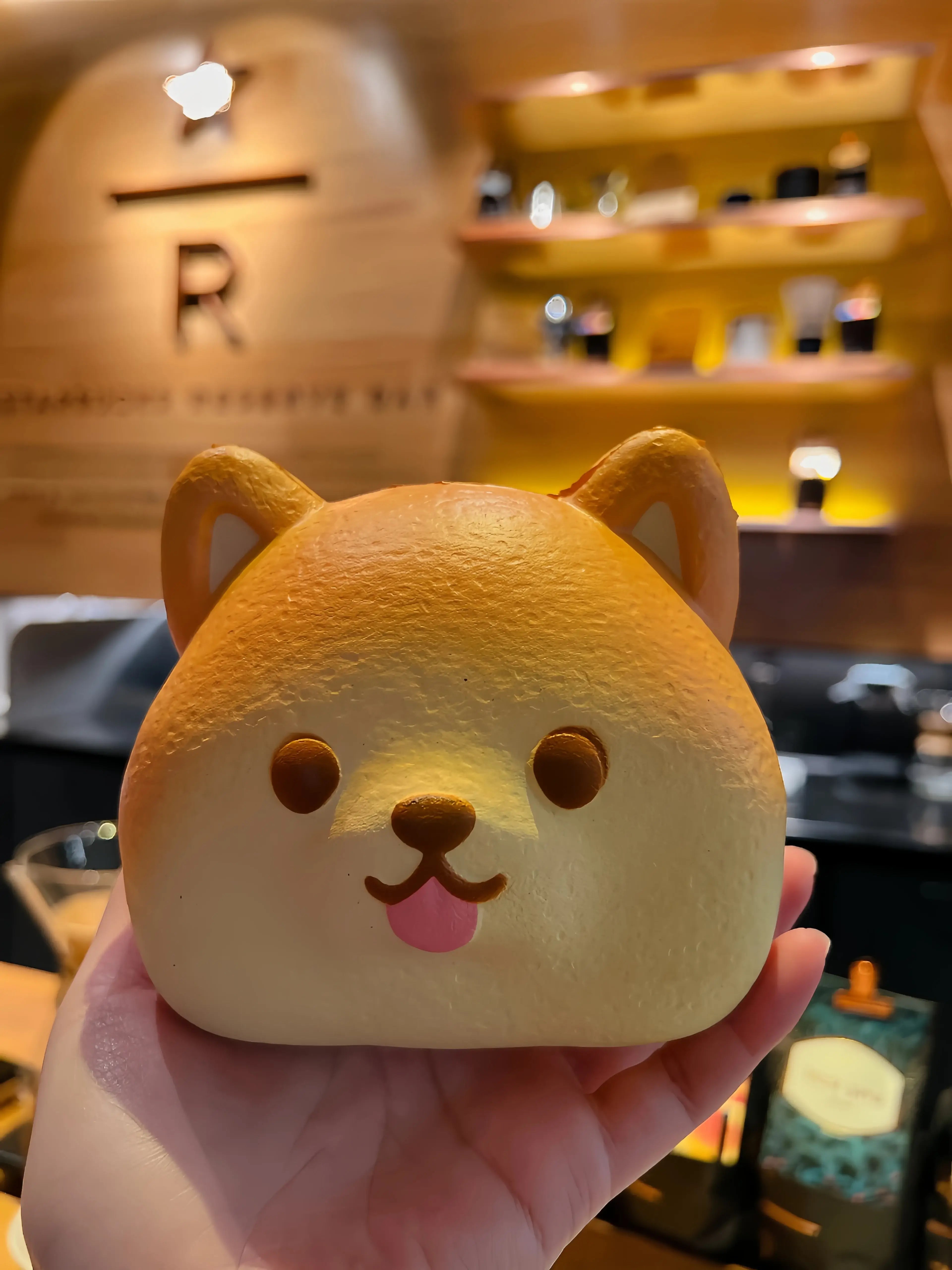 Shiba Inu Toast Squishy: Slow - Rising Dog Dessert - lovesquishy