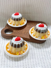 Strawberry Caramel Pudding Squishy: Sweet Dessert Relief - lovesquishy