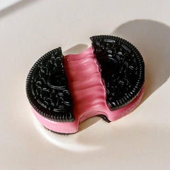Stretchy Strawberry Cookie Handcrafted Silicone Stress Relief Squishy Toy - lovesquishy