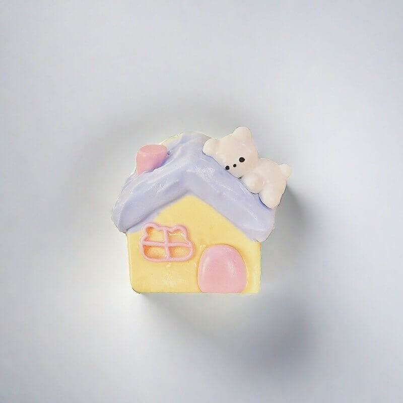 Teddy Bear House Stress Relief Silicone Squishy Toy - lovesquishy