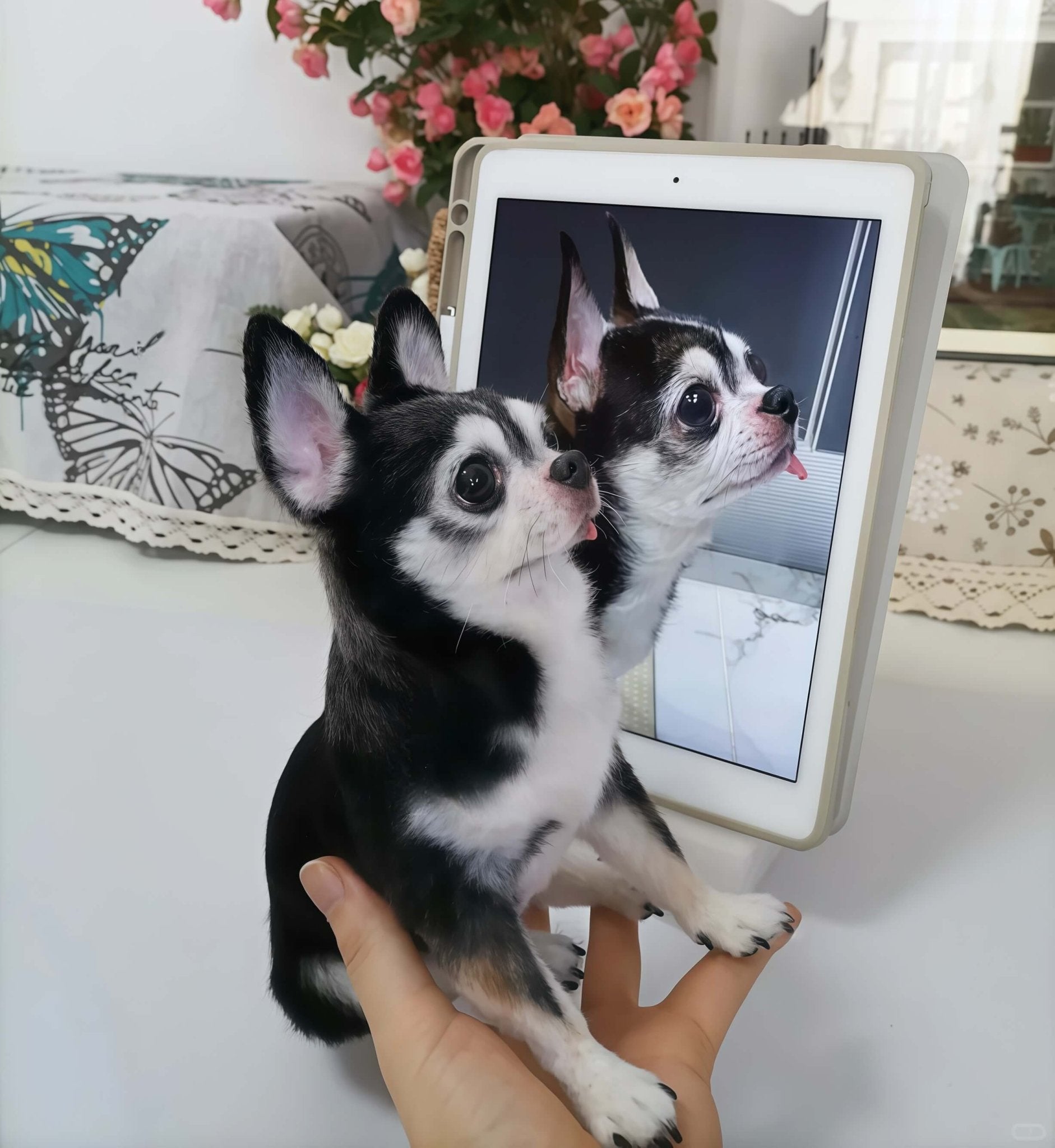 The handmade DIY felted wool poke fun finished product, realistic cat and dog figures. - lovesquishy