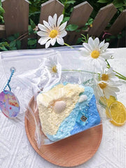 Tropical Beach Toast Squishy: Sunny Stress Relief - lovesquishy
